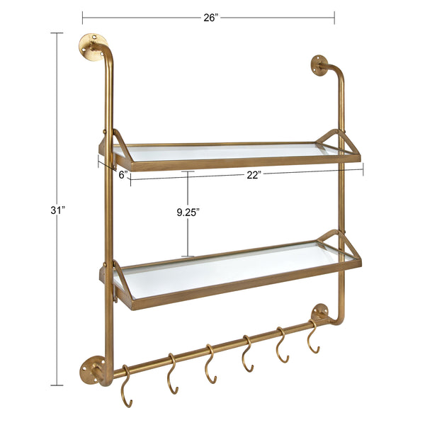 Marit Metal Wall Shelf