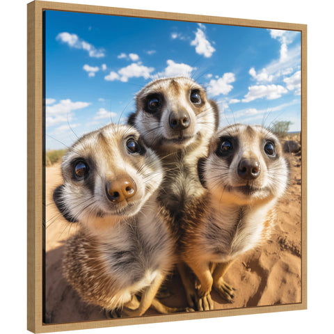 Funny Meercat Selfie by The Creative Bunch Studio