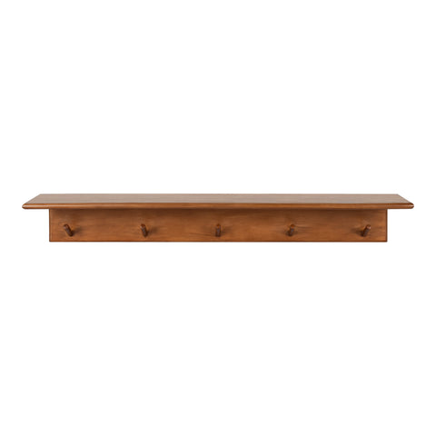 Alta Wood Shelf with 5 Posts