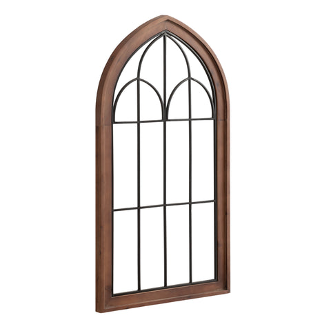 Rennell Window Pane Arch Wall Decor