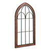 Rennell Window Pane Arch Wall Decor