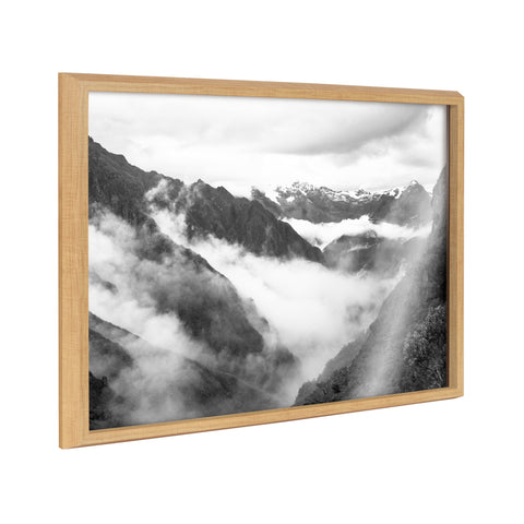 Blake Inca Trail Framed Printed Glass by Pete Olsen