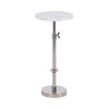 Engles Adjustable Marble Table and Plant Stand