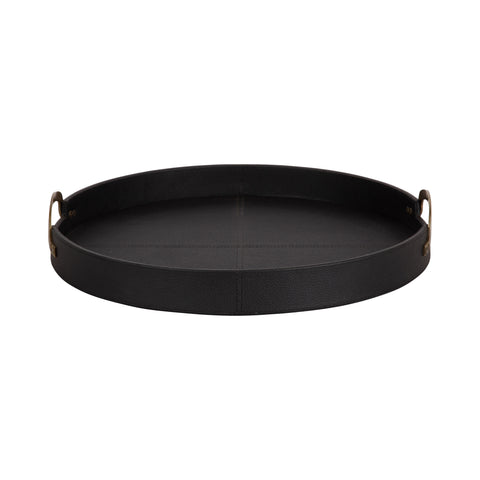 Oxbury Round Tray with Handles