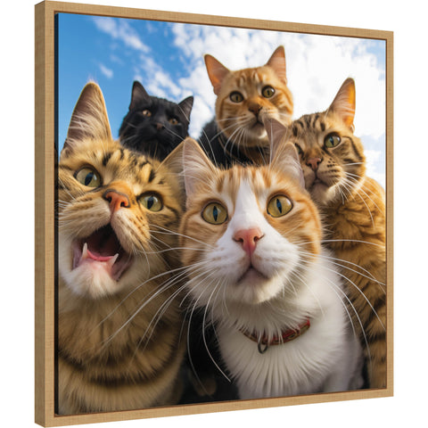 Funny Cat Selfie by The Creative Bunch Studio