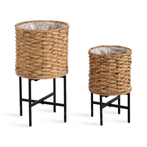 Wikstrom Woven Planter Set