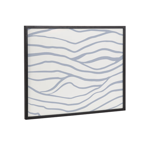 Gallery Simple Elegant Coastal Waves Print by The Creative Bunch Studio