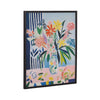 Gallery Cheerful Maximalist Flower Vase Print by The Creative Bunch Studio