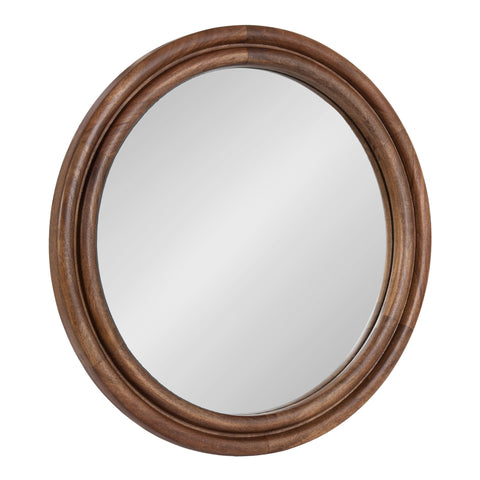 Oman Ribbed Round Mirror