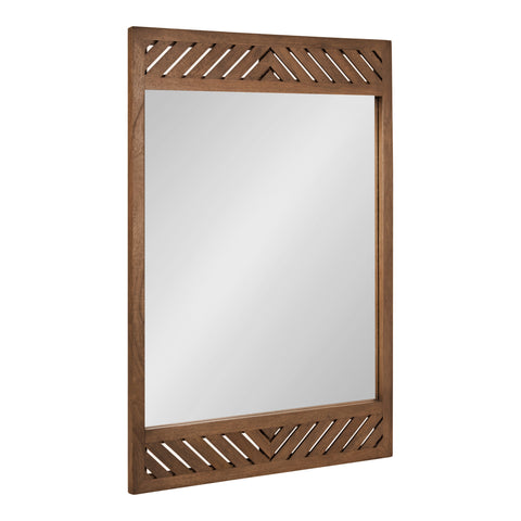 Mezzeta Wood Rectangle Wall Mirror