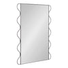 Wriggle Wavy Wall Mirror Metal