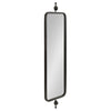 Kasota Slim Rectangle Mirror Metal