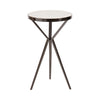 Gribben Round Marble Side Table