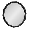 Endicott Round Wood Mirror