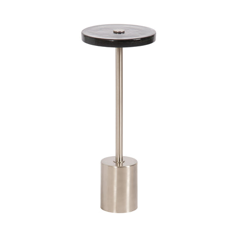 Xyler Round Glass Drink Table