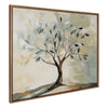 Sylvie Olive Tree Abstract Landscape Framed Canvas by The Creative Bunch Studio