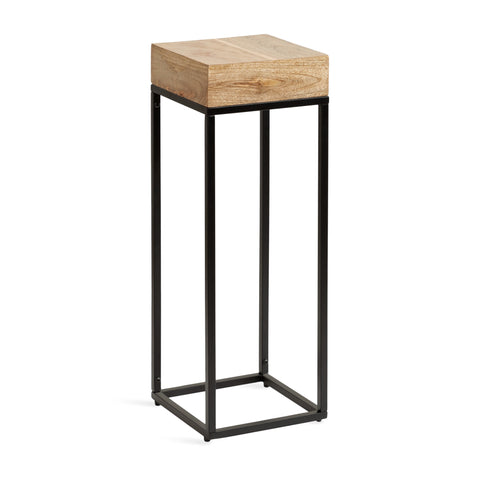 Karlsen Wood and Metal Drink Table