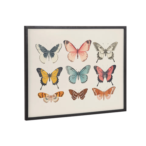 Gallery Vintage Style Muted Pastel Butterflies II Print by The Creative Bunch Studio