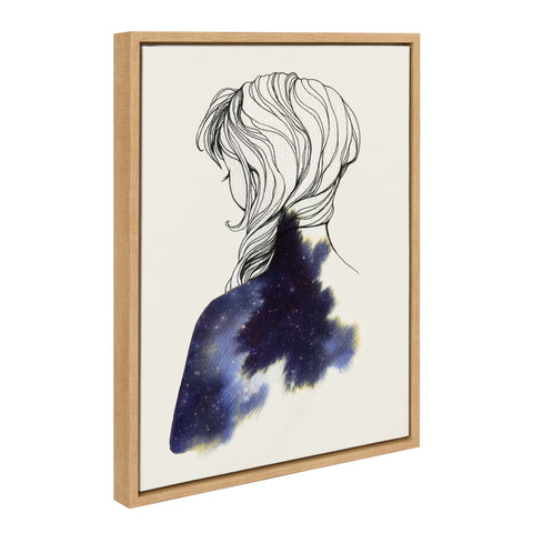 Sylvie Within Framed Canvas by Faryn Hughes