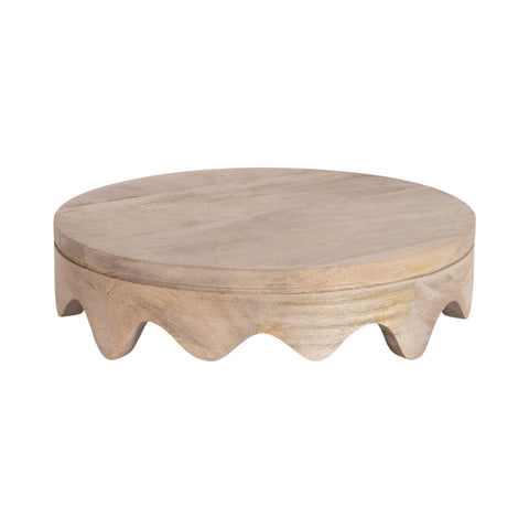 Fairlee Wavy Wood Tray