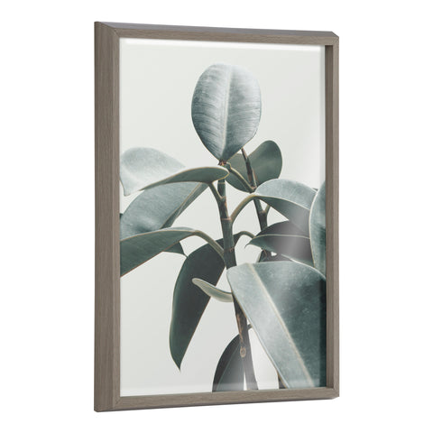 Blake Plant Mom Green Houseplant Framed Printed Glass by The Creative Bunch Studio