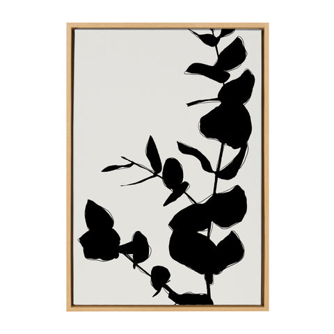 Sylvie BB Branch Framed Canvas by Border Bloom