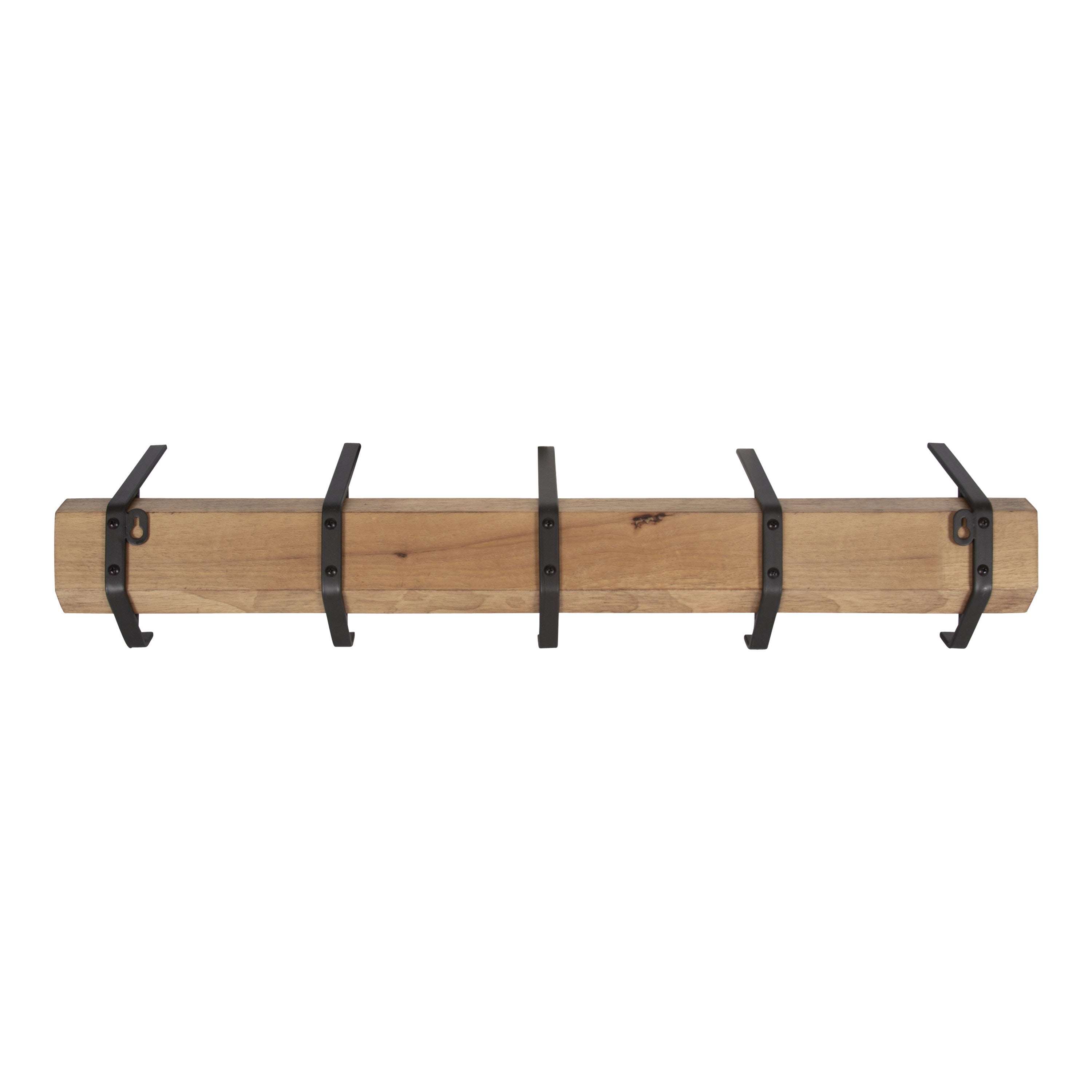 3 Hook Coat Rack with Feather – Wild West Living