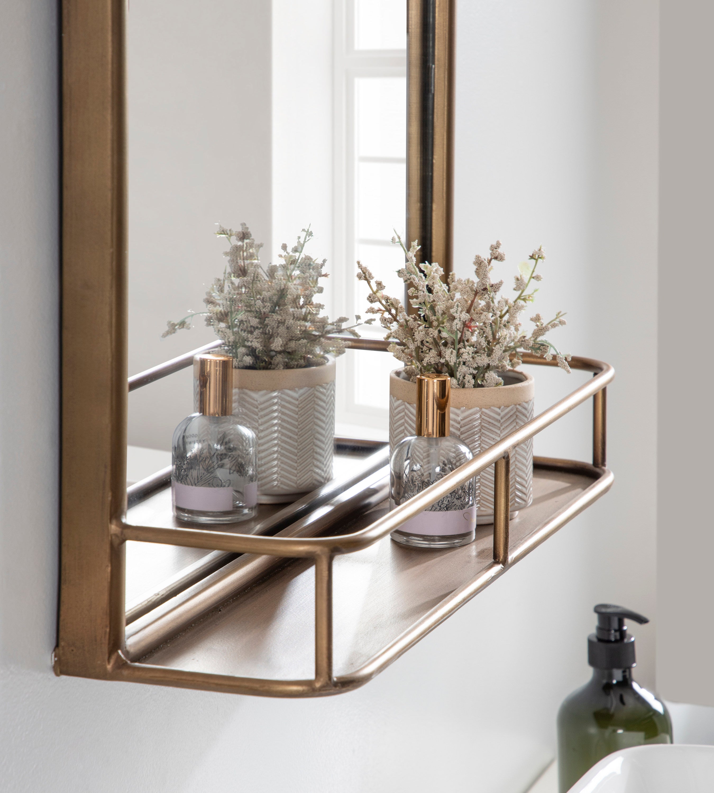 Mirror 'Mirrör' with shelf