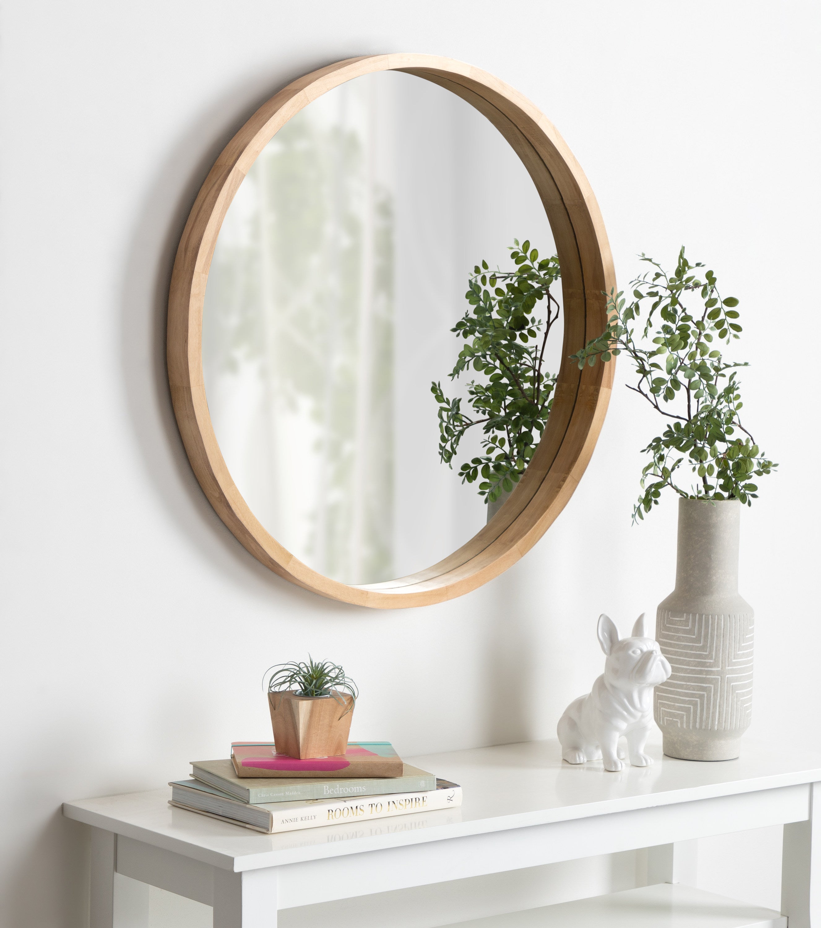 Georgina Round Mirror, Lexington Cheap Decorative Mirrors For Living Room  Brooklyn New York - Furniture By ABD