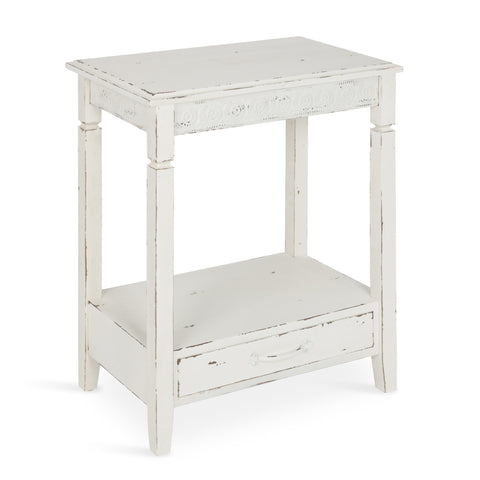 Idabelle Wood Side Table