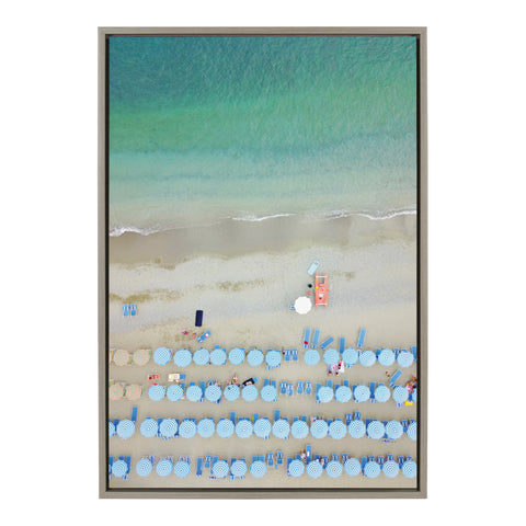 Sylvie Monterosso 12 Framed Canvas by Rachel Bolgov