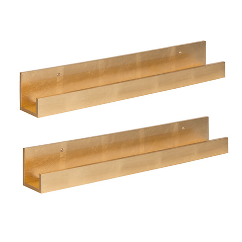 Levie Wood Picture Ledge Wall Shelf