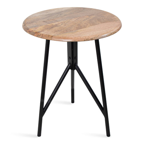 Pallson Round Wood Side Table