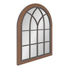 Nola Framed Windowpane Arch Mirror